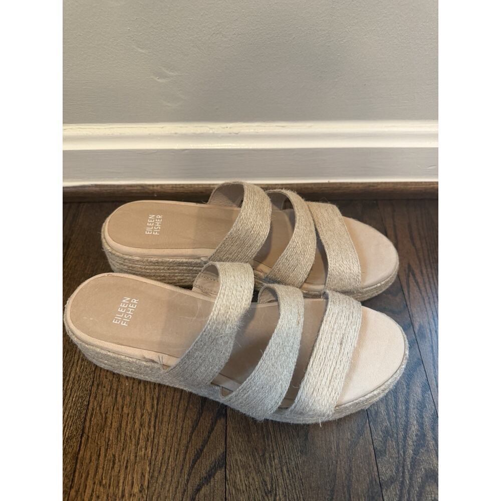 Eileen Fisher Mayla Jute Espadrille Sandal Women's Sz 10 NEW $185 - Picture 11 of 11